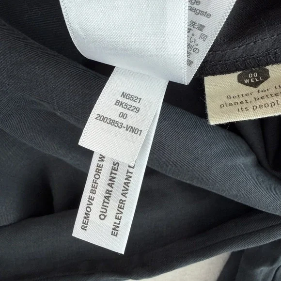 Madewell The Harlow Wide-Leg Trouser Pants in Black Women 00 NWOT $118 - Picture 12 of 12